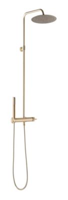 Colonne de douche mécanique, doré, Essebagno Luisa 250
