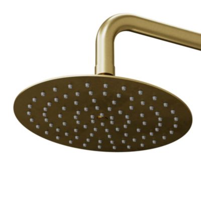 Colonne de douche mécanique encastrée en laiton massif finition satin, GoodHome Owens