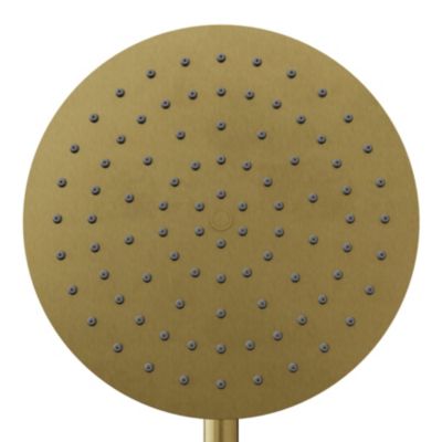 Colonne de douche mécanique encastrée en laiton massif finition satin, GoodHome Owens