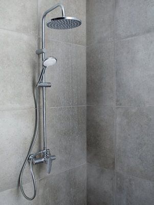 Colonne de douche mécanique GoodHome Cavally