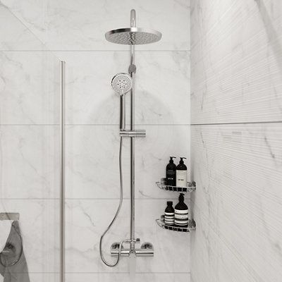 Colonne de douche mécanique GoodHome Cavally