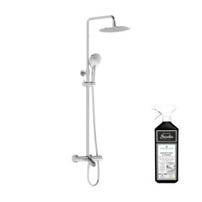 Colonne de douche ou bain douche thermostatique VITRA Aquaheat Bliss 250 + Nettoyant Briochin