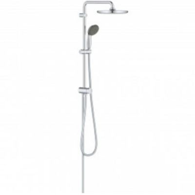 Colonne de douche sans mitigeur GROHE Quickfix Vitalio Start 250 + nettoyant GrohClean