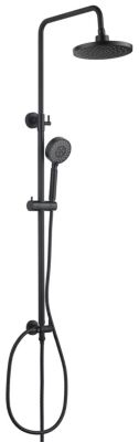 PONSI Colonne de douche Style micro avec flexible sans mitigeur Tête de  douche 30 avec douchette à main  Style micro 1 jet