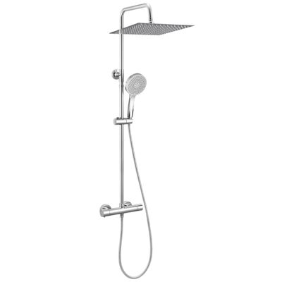 Colonne de Douche Thermostatique 5 Fonctions, SOFETIY MAX Ensemble de Douche , Douche avec Tête de Douche de 12 pouces