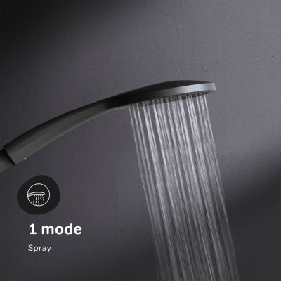 Mitigeur De Douche Thermostatique 38°C Noir Robinet De Bain Universel En Laiton Pour Salle De Bains Interface Standard G1 2 88484218