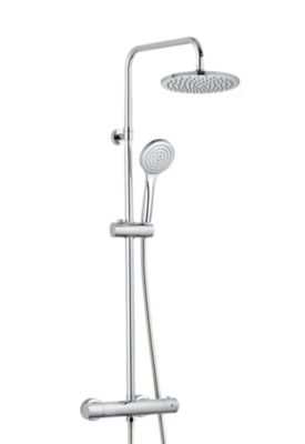 Colonne de douche thermostatique chrome City