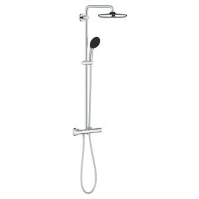 Colonne de douche thermostatique chrome H.112 cm, Grohe Vitalio Start