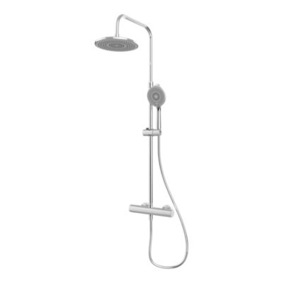 Colonne de douche thermostatique chrome Hanalei