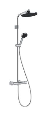 Colonne de douche thermostatique chrome Hansgrohe Waterforms