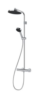 Colonne de douche thermostatique chrome Hansgrohe Waterforms
