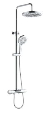 Colonne de douche thermostatique chrome XL, Edouard Rousseau Ekogest