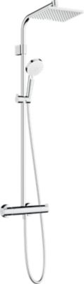 Colonne de douche thermostatique chromée Hansgrohe Showerpipe Waterforms 230