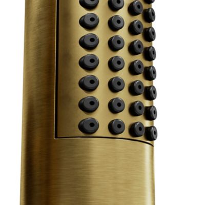 Colonne de douche thermostatique, doré, GoodHome Owens