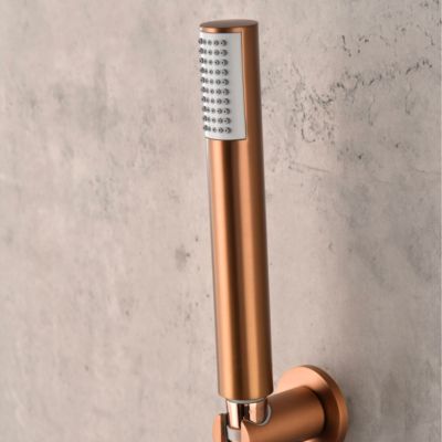 Colonne de Douche Thermostatique Encastrée anti-calcaire Or Rose IMEX MONZA GTM039/ORC