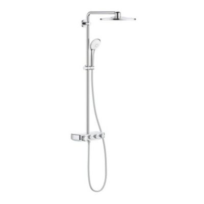 Colonne de douche thermostatique GROHE Euphoria SmartControl System 310 Duo avec nettoyant GrohClean