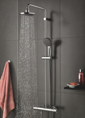 Colonne de douche thermostatique Grohe Vitalio Star System 160