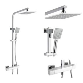 Colonne de douche thermostatique SENO avec technologie KeepCool