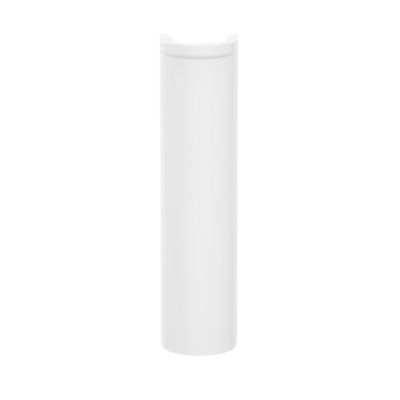 Colonne de lavabo en céramique blanc brillant l.17,3 x H.67,9 x P.16,9 cm Tasi GoodHome