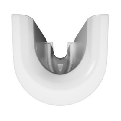 Colonne de lavabo en céramique blanc brillant l.17,3 x H.67,9 x P.16,9 cm Tasi GoodHome