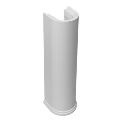 Colonne de lavabo en céramique blanche blanche l.21 x H.70,3 x P.18,5 cm, GoodHome Endell
