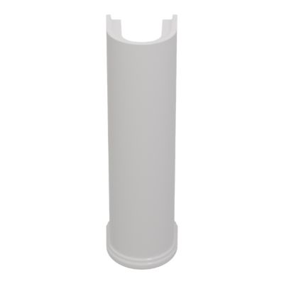 Colonne de lavabo en céramique blanche blanche l.21 x H.70,3 x P.18,5 cm, GoodHome Endell