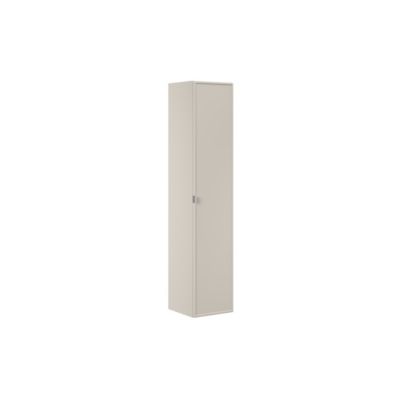Colonne de salle de bain BRAZZA  1 porte  Coloris marron congo  140 cm  Meuble suspendu