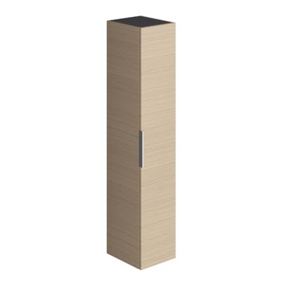 Colonne de salle de bain BURGBAD Olena 1 porte chêne clair