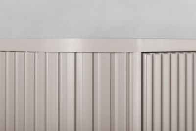 Colonne de salle de bain, cachemire, poignée noire, 79 x 35,5 x 31,5 cm