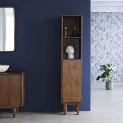 Colonne de salle de bain en bois massif