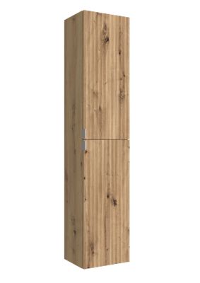 Colonne de salle de bain KIRA Chêne 30cm