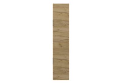Colonne de salle de bain LYO 2 portes 140x30x27 cm chêne T-BATH