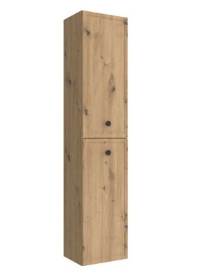 Colonne de salle de bain RUNA Chêne 30cm
