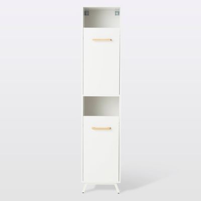 Colonne de salle de bains à linge GoodHome Ladoga blanc L. 40 x H. 190 x P. 36 cm
