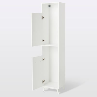 Colonne de salle de bains à linge GoodHome Ladoga blanc L. 40 x H. 190 x P. 36 cm