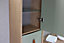 Colonne de salle de bains à suspendre ouverture droite Archi fougère mat H. 160 x L. 35 cm
