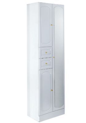 Colonne De Salle De Bains Blanc Brillant Castorama Rimini 60 Cm Castorama