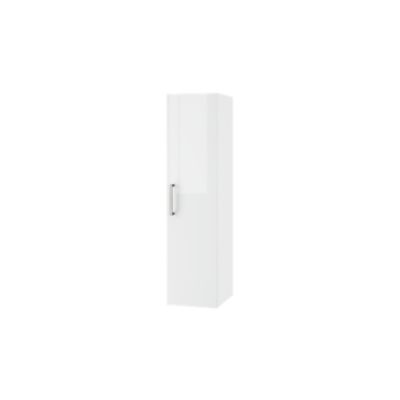 Colonne de salle de bains blanc brillant l. 30 x H. 120 x P. 36 cm GoodHome Imandra