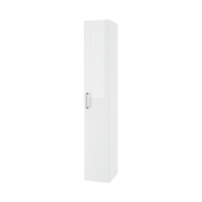 Colonne de salle de bains blanc brillant l. 30 x H. 180 x P. 36 cm GoodHome Imandra