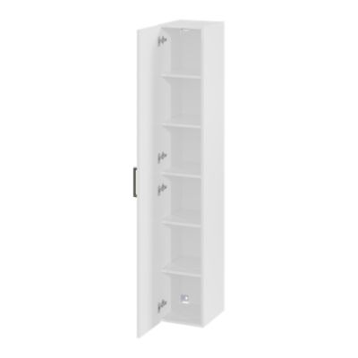 Colonne de salle de bains blanc brillant l. 30 x H. 180 x P. 36 cm GoodHome Imandra