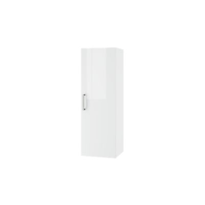 Colonne de salle de bains blanc brillant l. 40 x H. 120 x P. 36 cm GoodHome Imandra