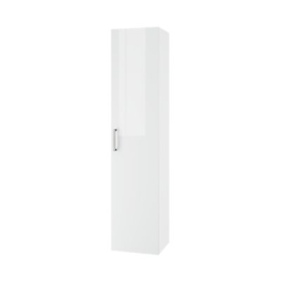 Colonne de salle de bains blanc brillant l. 40 x H. 180 x P. 36 cm GoodHome Imandra