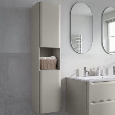 Colonne de salle de bains cachemire l.35 x H.160 x P.32 cm GoodHome Nevado