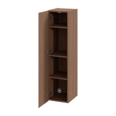 Colonne de salle de bains effet chêne foncé l. 30 x H. 120 x P. 36 cm GoodHome Imandra
