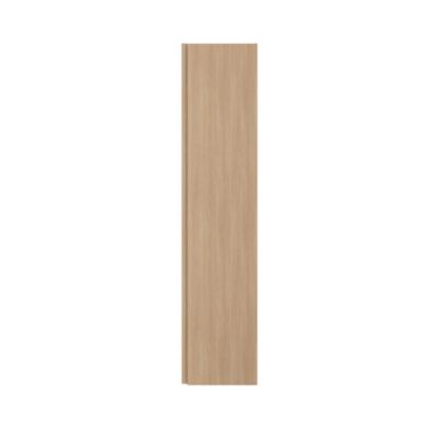 Colonne de salle de bains faible profondeur effet chêne clair l. 40 x H. 180 x P. 15 cm GoodHome Imandra