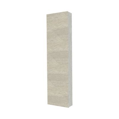 Colonne de salle de bains faible profondeur effet chêne clair l.45 x H.170 x P.19 cm, Calao