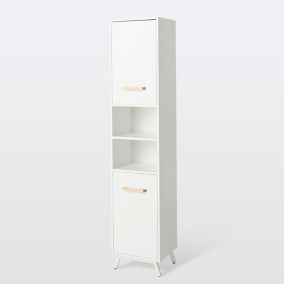 Colonne de salle de bains GoodHome Ladoga blanc L. 40 x H. 190 x P. 36 cm