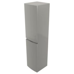 Colonne de salle de bains gris clair Vague 40 cm