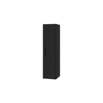 Colonne de salle de bains noir mat l. 30 x H. 120 x P. 36 cm GoodHome Imandra