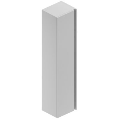 Colonne de salle de bains suspendue blanche H.150 cm, Pura